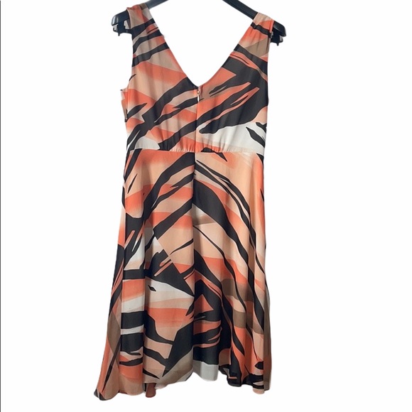 Le Chateau Chiffon Sleeveless Wrap Dress Medium - Picture 3 of 15